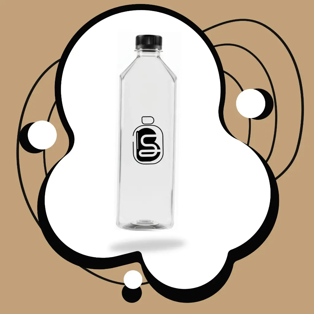 Premium Square Bottle 1L