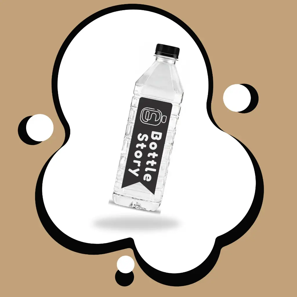 Square lined Bottle 500ml